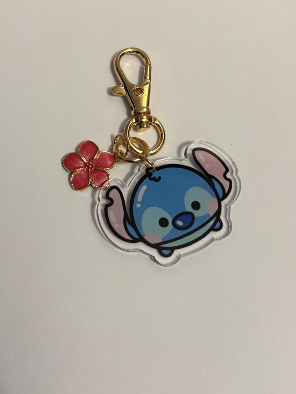 Handmade Stitch inspired keychain/bag charm